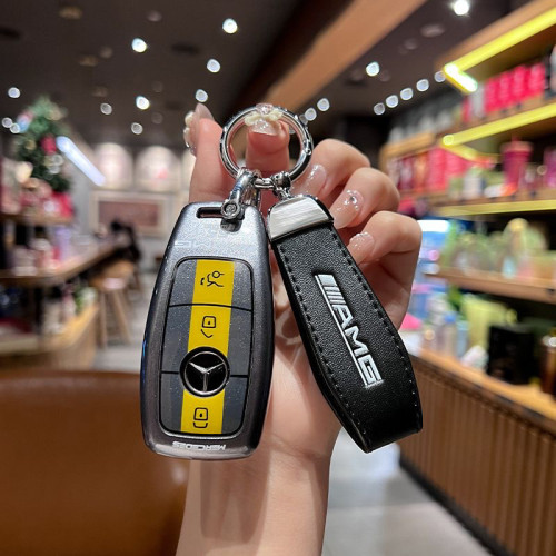AMG奔驰e300l钥匙套E级C级B级专用C260L扣C200L车A200L壳E260s450