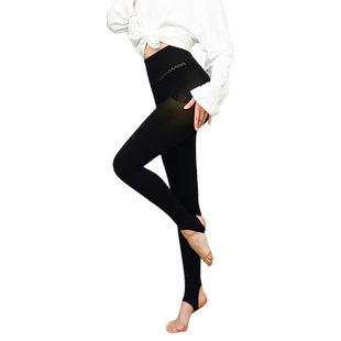 一统红雨伞玻尿酸护肤踩跟连裤袜火神绒加绒加厚抗寒保暖打底裤袜