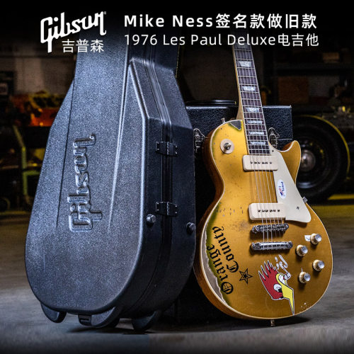 Gibson吉普森签名款做旧电吉他