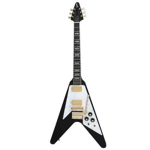 Gibson吉普森Jimi Hendrix做旧Flying V签名款SG Custom电吉他