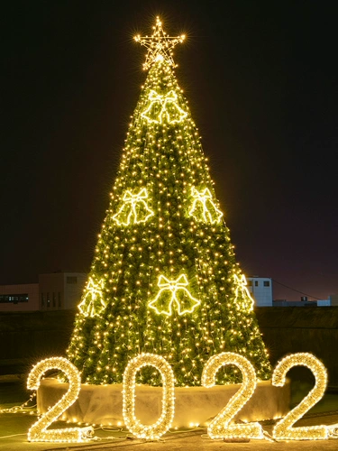 Дорожный рождественский декор для отеля, 3м, 5м