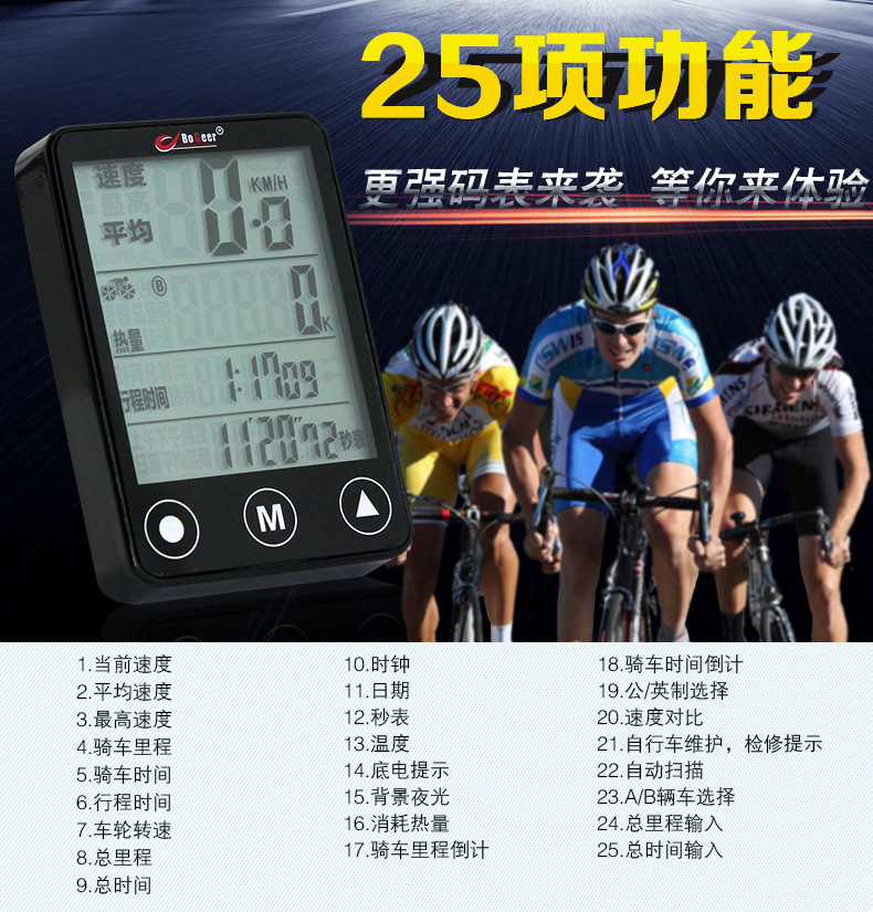 Tableau de bord vélo BOGEER - Ref 2425758 Image 3