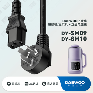 大宇破壁机SM09豆浆机全自动迷你非静低噪音榨汁配件充电线电源线