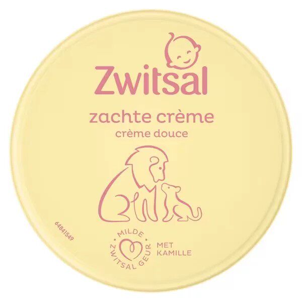 荷兰进口zwitsal瑞莎婴幼儿宝宝滋润面霜200ml