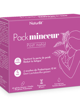 法国直邮 Naturfit轻盈丸 日夜静燃 奈菲娜60粒+30粒