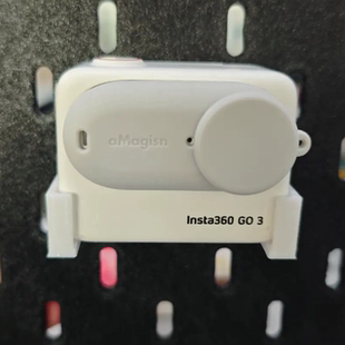 install360GO3/3S拇指相机收纳支架适用于宜家SKADIS洞洞板配件