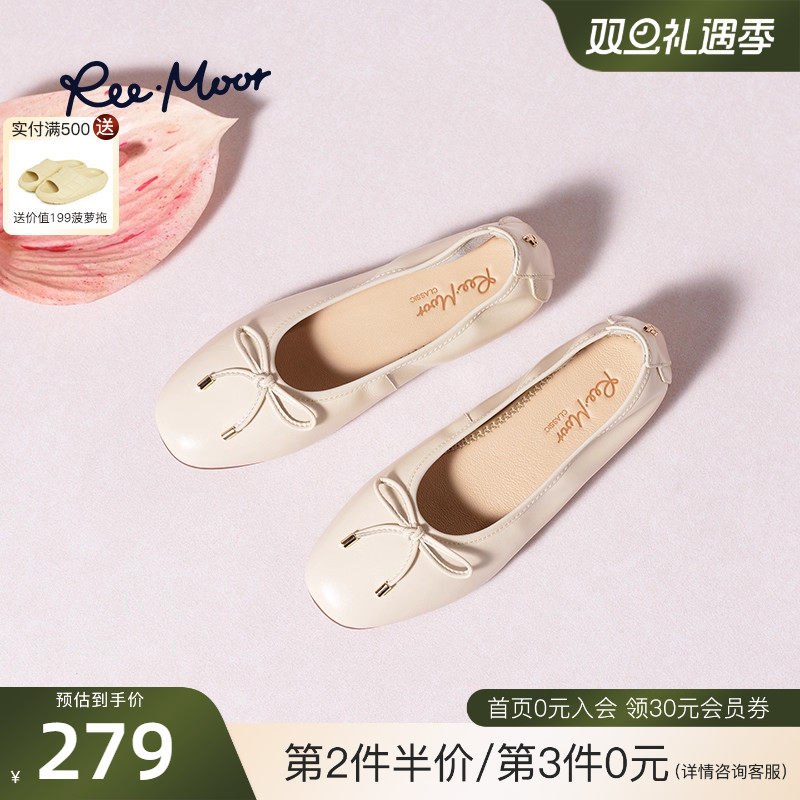 REEMOOR2025春新款浅口单鞋