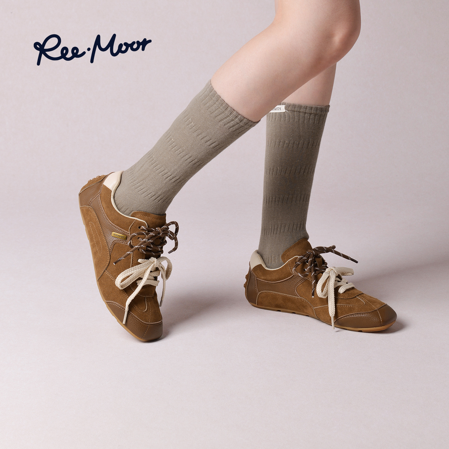 REEMOOR秋季新款复古德训鞋