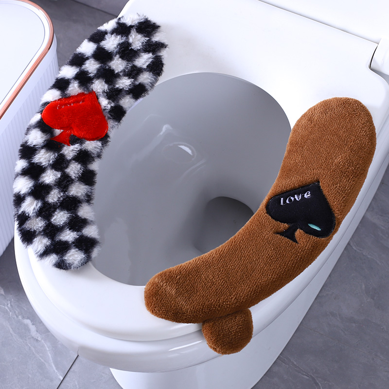 科缦毛绒粘贴式可爱卡通加厚加密