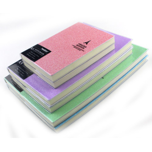 学生糖果色水晶封面a5笔记本子