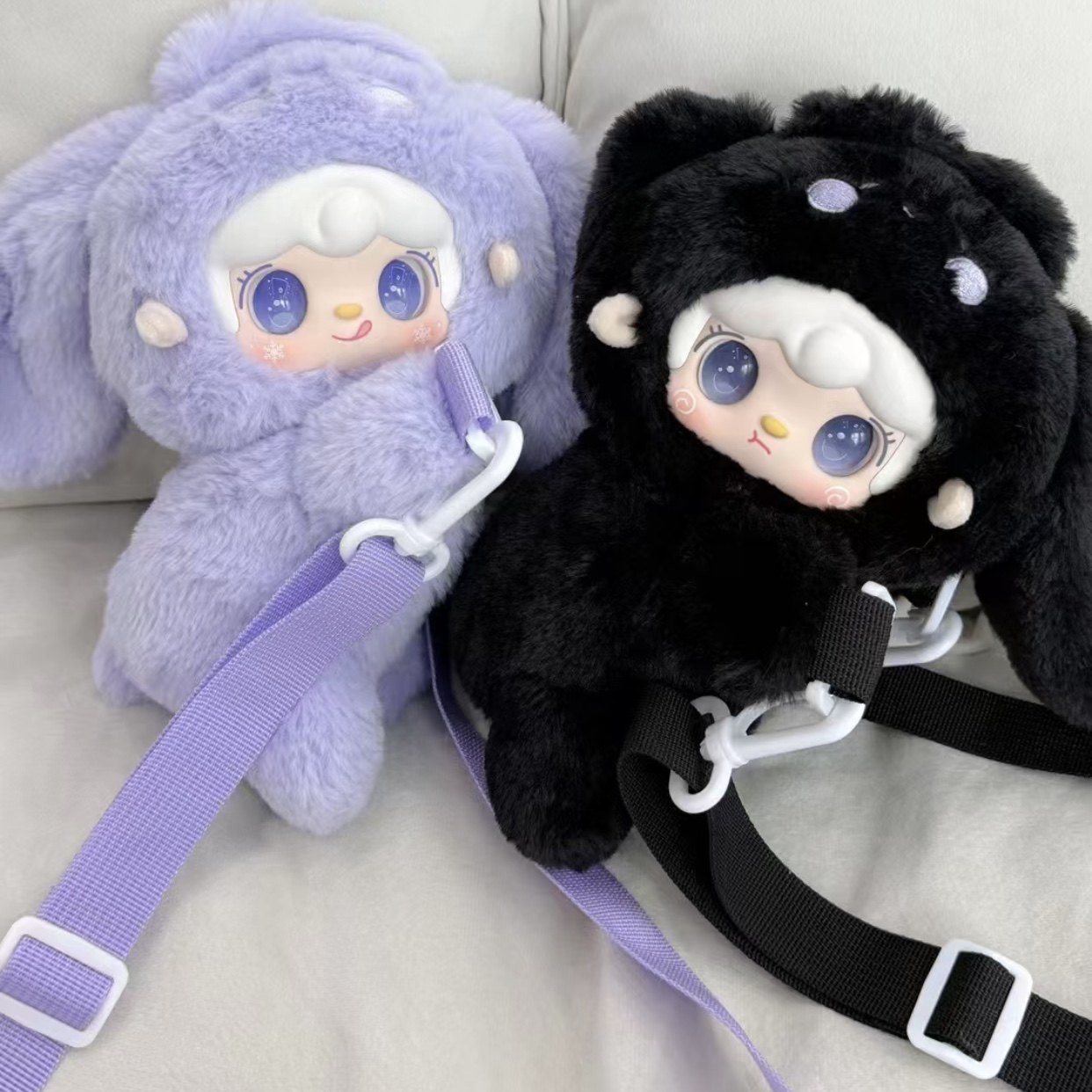 正版氧氧yooki毛绒搪胶斜挎零钱包潮玩公仔盲盒小女孩子生日礼物,模玩/动漫/周边/娃圈三坑/桌游,潮玩盲盒,淘宝优惠券,粉丝福利购,淘宝优惠卷