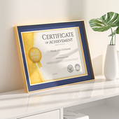 执照框毕业证书a3相框a4保护套营业执照装 裱定制营业执照框