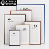 铝合金画框海报框工商营业执照框架卫生许可证A3正本8k4开相框拼