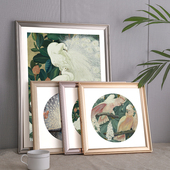 铂赞铝合金字画装 裱框外框国画书法框相框正方形框挂墙定任意尺寸