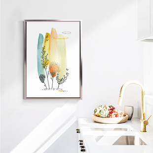 铝合金画框装裱相框框架写真海报框挂墙金属照片框定制40x6050x70