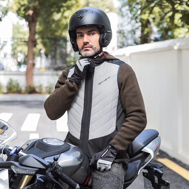 洛克兄弟电加热骑行马甲