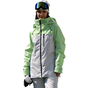 RUNNING RIVER奔流女士短款单板拼接上衣外套保暖防风滑雪服3412