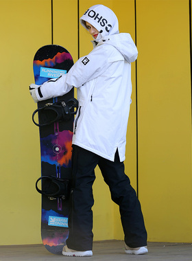 RUNNING RIVER奔流 防风保暖女式专业单板滑雪服上衣N9434L