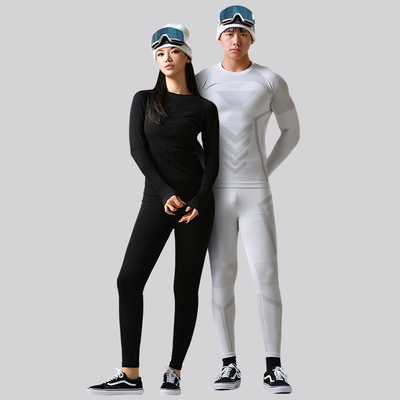 RUNNING RIVER奔流滑雪运动男女吸湿速干保暖压力内衣套装5620