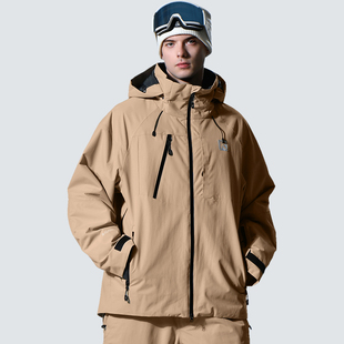 RUNNING RIVER奔流户外单双板防风保暖男式新款滑雪服上衣4436