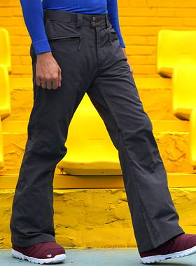 RUNNINGRIVER奔流 防风保暖专业款男式单板双板滑雪裤O9496H