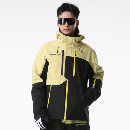 RUNNINGRIVER男连帽防水冲锋衣