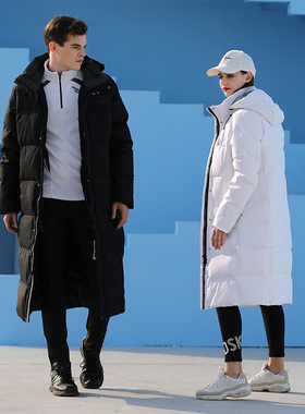 RUNNING RIVER奔流 户外男式防风保暖加厚城市户外长款羽绒服0345