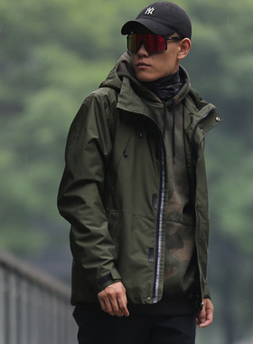 RUNNING RIVER奔流 男式户外防风单板单皮滑雪服风衣9367