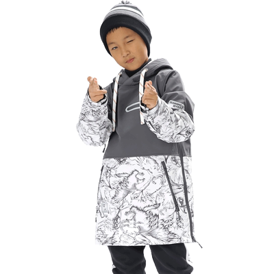 奔流2021新品儿童软壳滑雪服1765