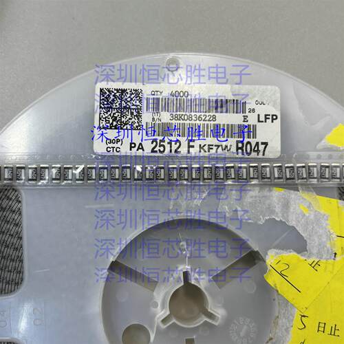原装 PA2512FKF7W0R047E贴片合金采样电阻047E 39毫欧