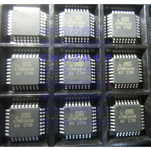 厂家供应ATMEGA8A-AU 8位微控制器 -MCU全新原装IC