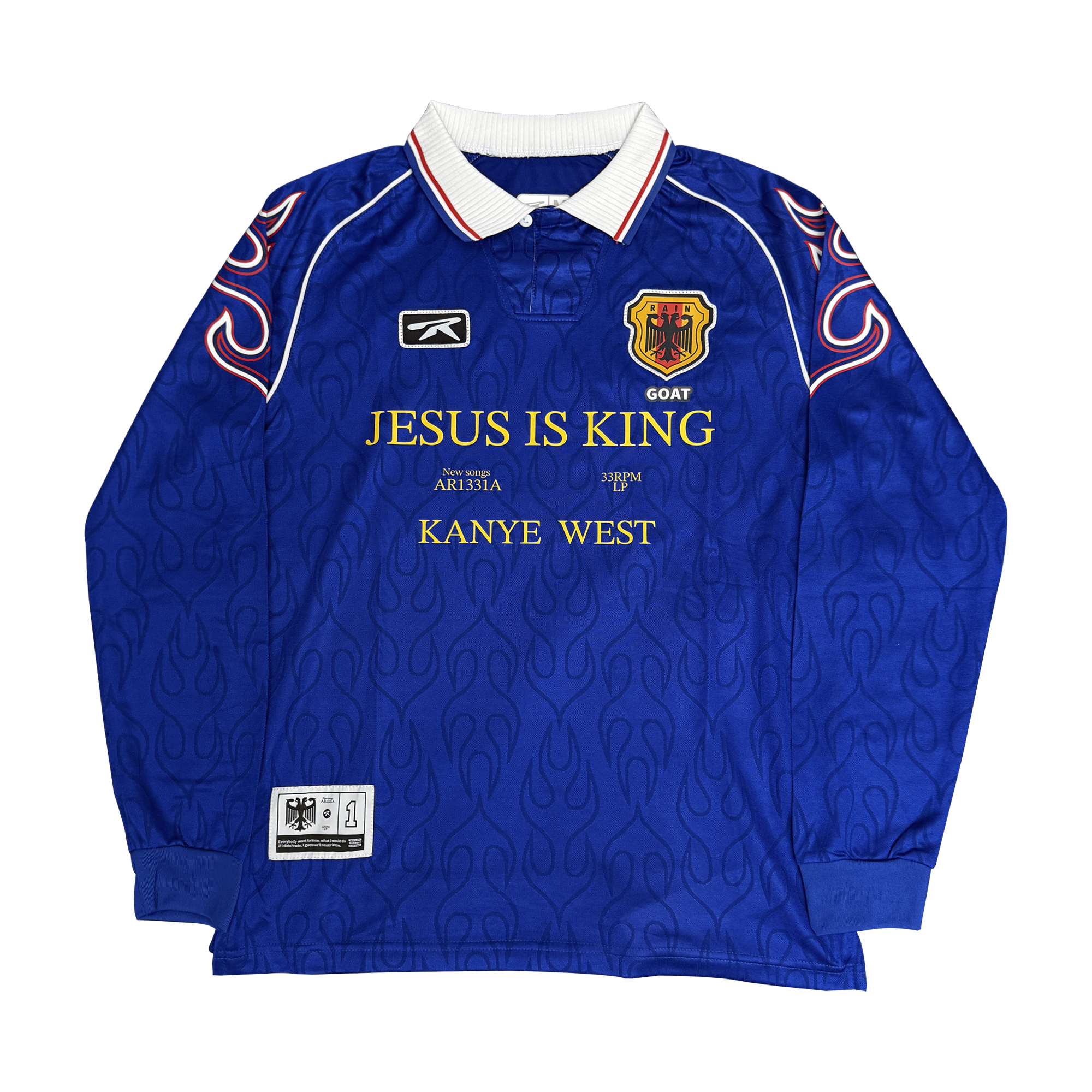 【原创】RAINMAKE | KANYE蓝专球衣REMAKE复古VIBE blokecore蓝调