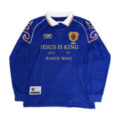 KANYE蓝专球衣REMAKE复古VIBE RAINMAKE blokecore蓝调 原创