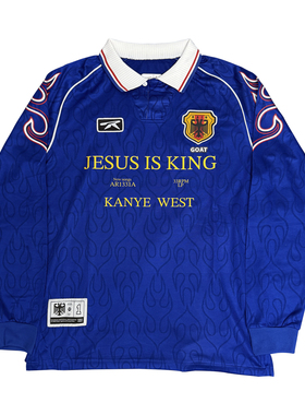 【原创】RAINMAKE | KANYE蓝专球衣REMAKE复古VIBE blokecore蓝调