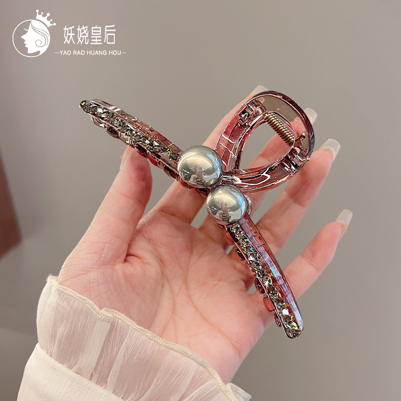 妖娆皇后亚克力时尚气质抓夹