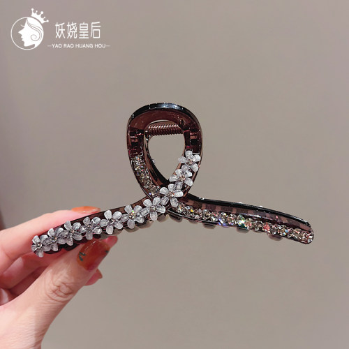 妖娆皇后亚克力时尚气质抓夹