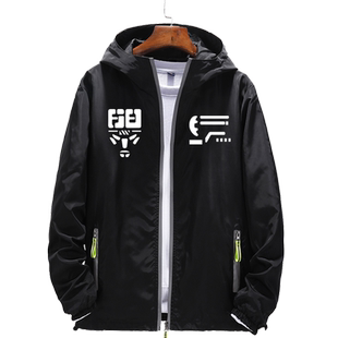 巡查员吃鸡精英游戏和平cos专家巡查员连帽夹克男女学生外套帽衫