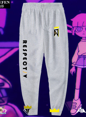 DJMAX RESPECT V steam游戏周边小脚卫裤男休闲裤子致敬运动长裤