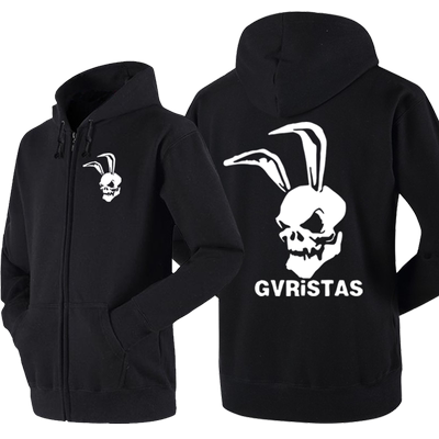 动漫游戏周边拉链加绒开衫卫衣