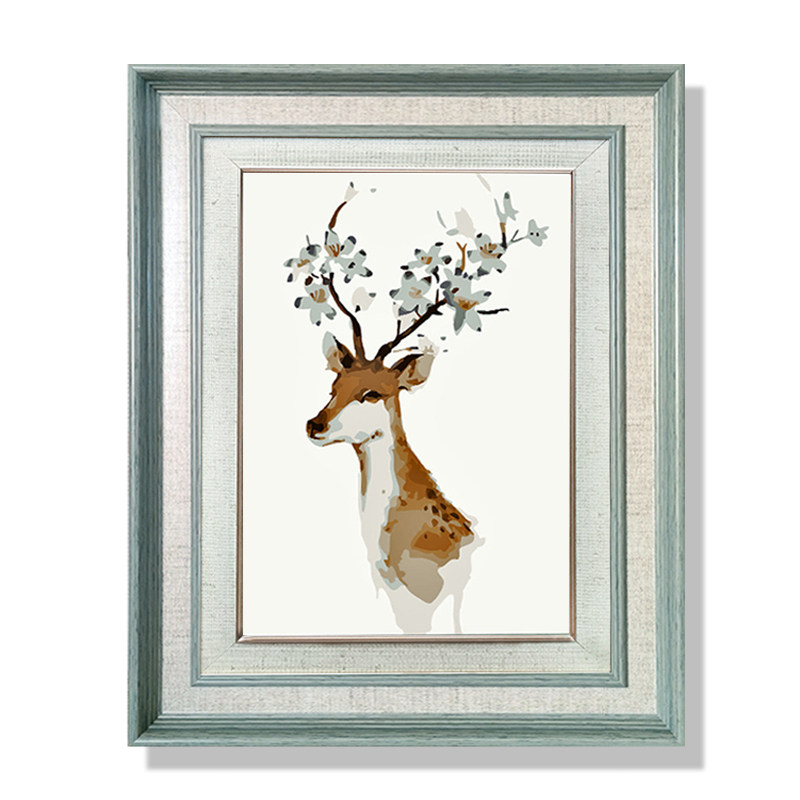 画框欧式DIY数字油画丙烯外框架