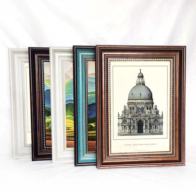 广告KT板框数字油画丙烯画外框