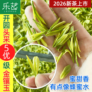 蜜甜香【头采精品5优-金香玉白茶】2026年新茶安吉金镶玉明前高山