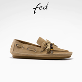 新款 乐福鞋 真皮平底单鞋 fed柔和游牧风2026春季 袋鼠鞋 豆豆鞋 女鞋