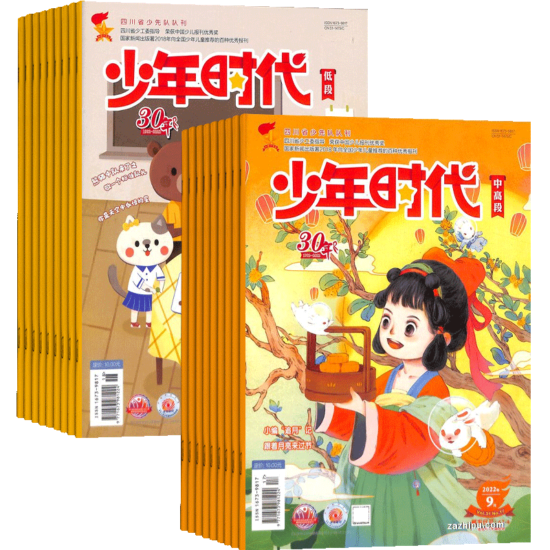 少年时代低段+中高段杂志
