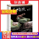 人文地理类杂志 杂志铺 2025年9月起订 地理旅游期刊杂志 人与自然杂志订阅 自然科学 自然科学知识 1年共12期 解读自然万象