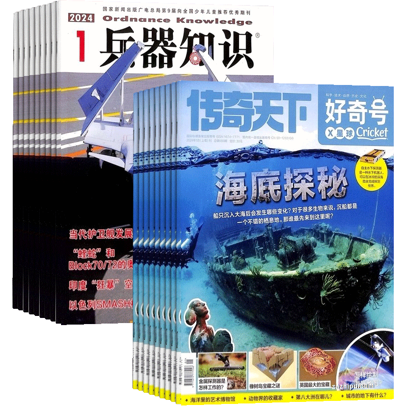 好奇号+兵器知识杂志订阅