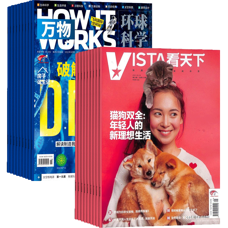 看天下+万物杂志组合订阅