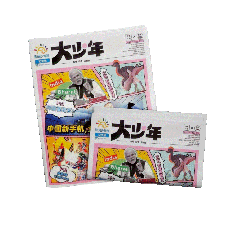 【3人/6人团购】阳光大少年报 2026/25年订期自选 约共42期 阳光少年报初中版大少年报纸课外阅读儿童新闻时事杂志铺好奇号万物