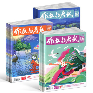 2024年5 2025年4月中考满分技巧创新作文天地中学生课外教辅杂志铺 6月 全年订阅 作文与考试初中版 半年 12月