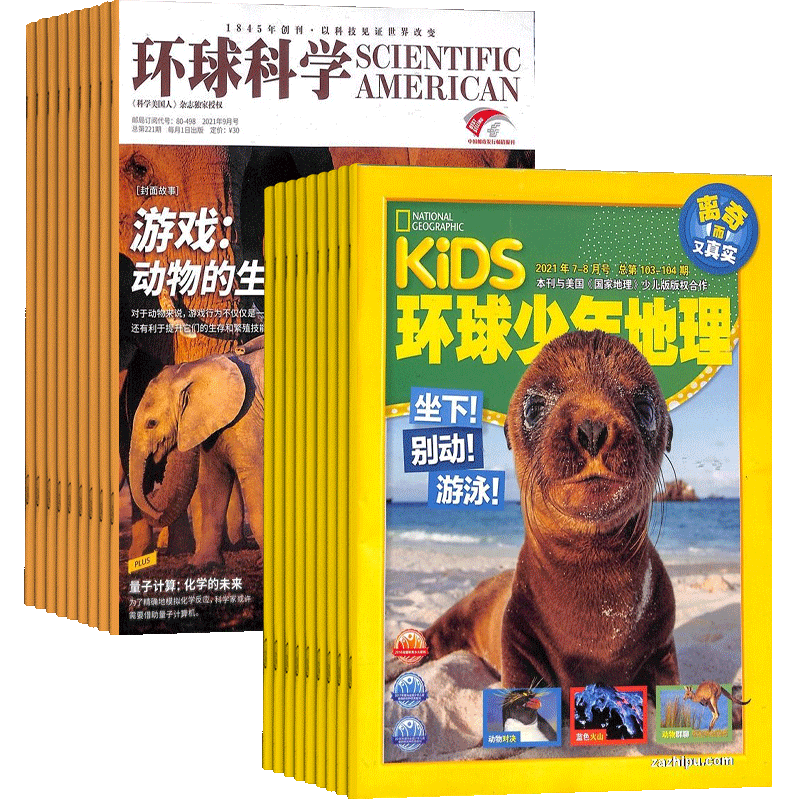 少儿兴趣阅读杂志组合订阅